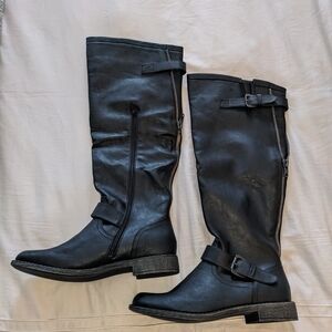 Black Knee-High Women's Boots